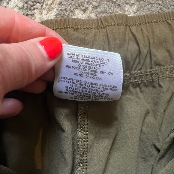 Mondetta Olive Cargo Jogger Pants size XL (T117) - Picture 4 of 5